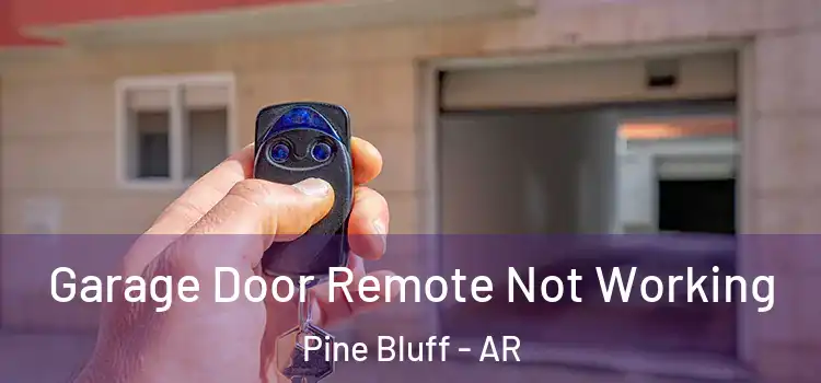  Garage Door Remote Not Working Pine Bluff - AR